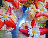 صورة لخطوة 1 من وصفة ​Salade de fruits - سلطة فواكه