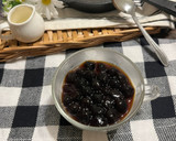 A picture of step 6 of Brown Sugar Bubble Milk Tea Panna Cotta.