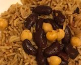 صورة لخطوة 12 من وصفة ارز بالحمص والفاصوليا الحمراء