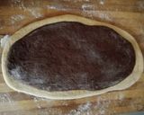 A picture of step 5 of Homemade mixed choco-bread.