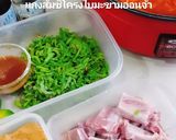 รูปขั้นตอนการทำที่ 1 ของ แกงส้มซี่โครงใบมะขามอ่อน