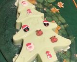 Une image de l'étape 7 de Entremets « sapin de Noël » à la pistache.