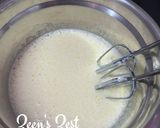 A picture of step 1 of Tres Leches Cake.