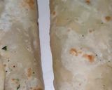 A picture of step 4 of Angara chicken wraps.