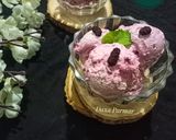 A picture of step 7 of Mulberry Ice cream.