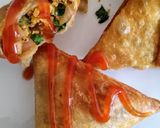 A picture of step 6 of Delicious simple chicken samosa.