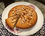 A picture of step 5 of Rave cake with lemon glaze.