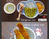 Hình bước làm 5 của món Hotcake bơ | pancake