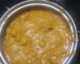 A picture of step 8 of Chana masala.