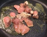 รูปขั้นตอนการทำที่ 4 ของ อาหารเด็กสเต็กไก่ราดซอสมะม่วง