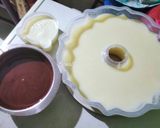 Foto langkah ke 5 dari resep Puding Susu vla Cokelat.