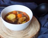 Foto del paso 6 de la receta Estofado de magro con patatas con salsa de curry