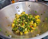 A picture of step 2 of Radish dry sabzi in garlic flavour.