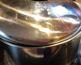 A picture of step 10 of Bok Choy Soup with Chick Peas.
