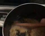 Gambar langkah 2 resipi Puding Caramel dalam bekas plastic.