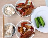 Hình bước làm 7 của món Cua hoặc Ghẹ Rang Me