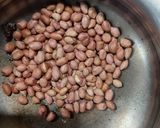 A picture of step 1 of Low calorie Chivda.