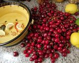 Une image de l'étape 1 de Confiture de cerises.