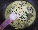 A picture of step 5 of Fresh Tuver Lilva Ni Kadhi (Pigeon Peas Kadhi).