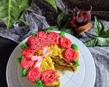 Cara Membuat Tart Tumpeng Nasi Kuning 9