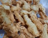 Foto langkah ke 4 dari resep Jamur Shimeji Goreng Krispy Ketofriendly.