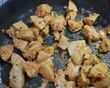 A picture of step 5 of Multigrain Idli Chaat.