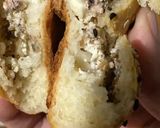 A picture of step 4 of Easy Turkish Poğaça stuffed with feta cheese.