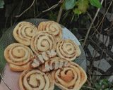 Foto del paso 4 de la receta: Roles o espirales de canela y manzana sin manteca 🤗