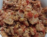 Foto langkah ke 4 dari resep Tumis daging mercon.