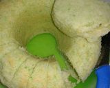 Foto langkah ke 10 dari resep Cake kukus tape ketan ijo.
