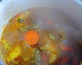 Foto del paso 7 de la receta: Pollo en salsa de limón encurtido y zanahorias dulces orgánicas