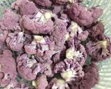 Foto del paso 1 de la receta: Coliflor morada con dátiles