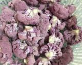 Foto del paso 1 de la receta: Coliflor morada con dátiles