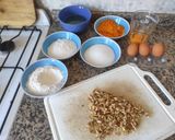 Foto del paso 1 de la receta: Budín de Mandarina con nueces