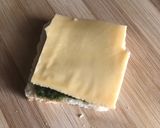 A picture of step 3 of Spicy & Cheesy- Finger sandwich.