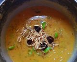 A picture of step 5 of Matar ki daal 😋.