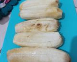 Foto langkah ke 1 dari resep Pisang Panggang Coklat.