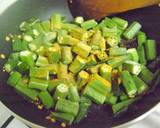 Okra Paruppu Usili recipe step 3 photo