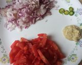 A picture of step 5 of Kabuli Chana Biryani /Chickpea Biryani.