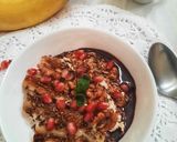 A picture of step 8 of Overnight Oats with Caramelized Banana Walnuts and Dark Chocola.