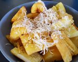 Foto langkah ke 3 dari resep Singkong goreng keju.