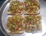 પનીર વેજીટેબલ ચીઝ સેન્ડવીચ (Paneer Vegetable Cheese Sandwich Recipe In Gujarati) રેસીપી સ્ટેપ3ફોટો