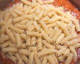 A picture of step 5 of Baked Rotini with Italian Hot Sausage.