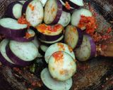 Foto langkah ke 2 dari resep Balado Terong Tahu.