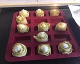 Une image de l'étape 7 de Feuilletés apéritif crème d asperges et mozzarella di buffala.