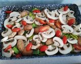 Rakott filézett csirkecomb recept fázis 2 fotója