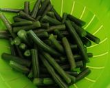 Foto del paso 4 de la receta: Judías verdes salteadas con gambas