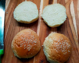 Foto langkah ke 16 dari resep Roti burger rumahan.