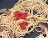 Foto langkah ke 4 dari resep Spaghetti Kencur Pedas Gurih.