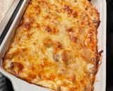 Juhtúrós-gombás rakott gnocchi recept fázis 7 fotója
